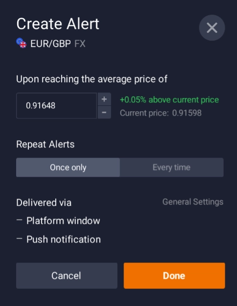 Alertas de plataforma Alertas de plataforma