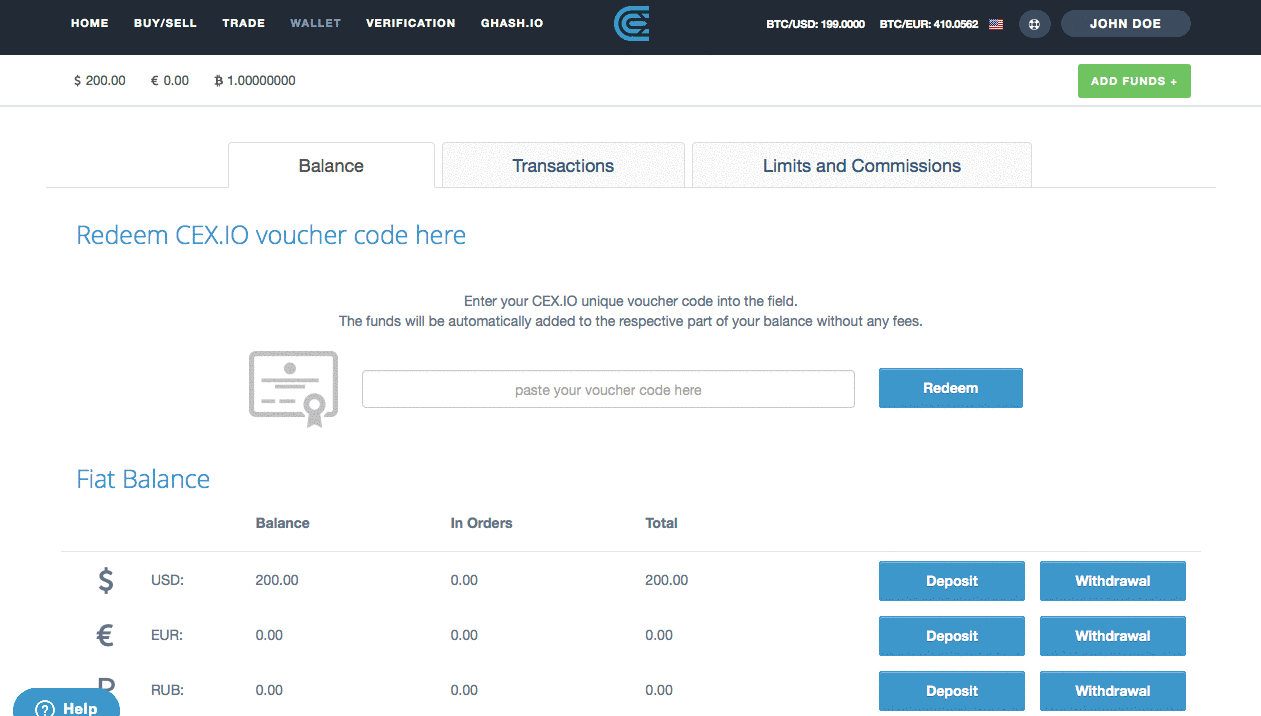 Como Transferir Seus Fundos Para CEX.IO Como Transferir Seus Fundos Para CEX.IO