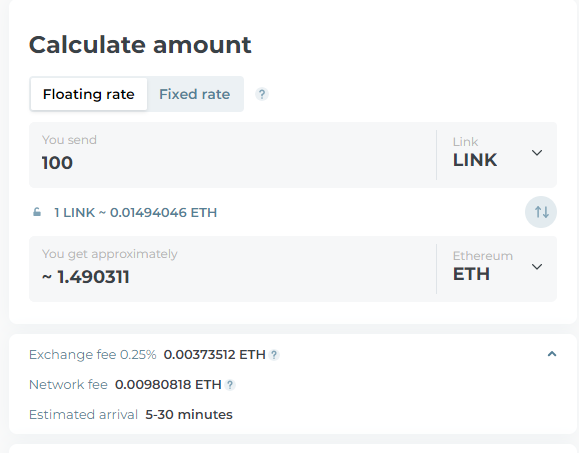 Review Changelly Exchange - Revisão Atualizada 8 Changelly