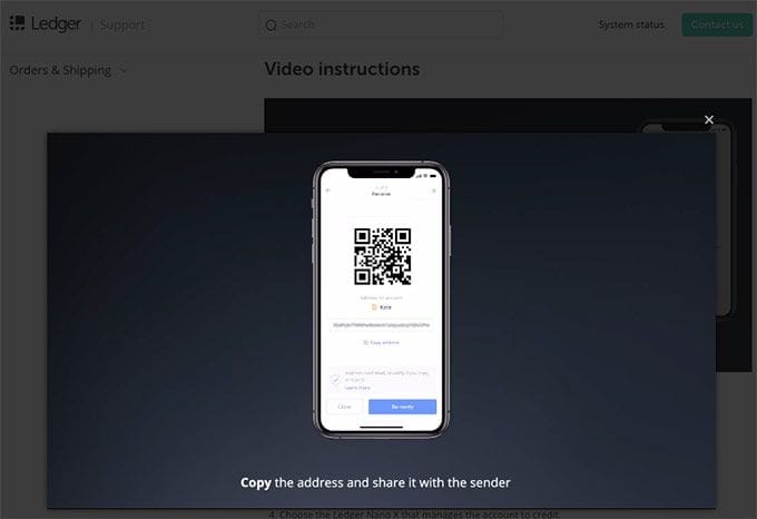 insira o do endereço destinatário