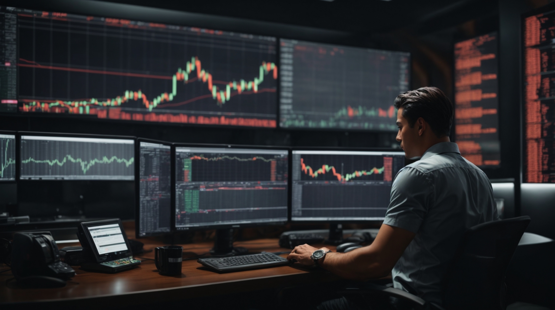 Corretores de Forex com Alta Alavancagem Trader operando Forex com alta alavancagem