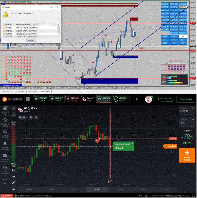3 Estratégia IQ Option e Exnova: 1-5 Minutos