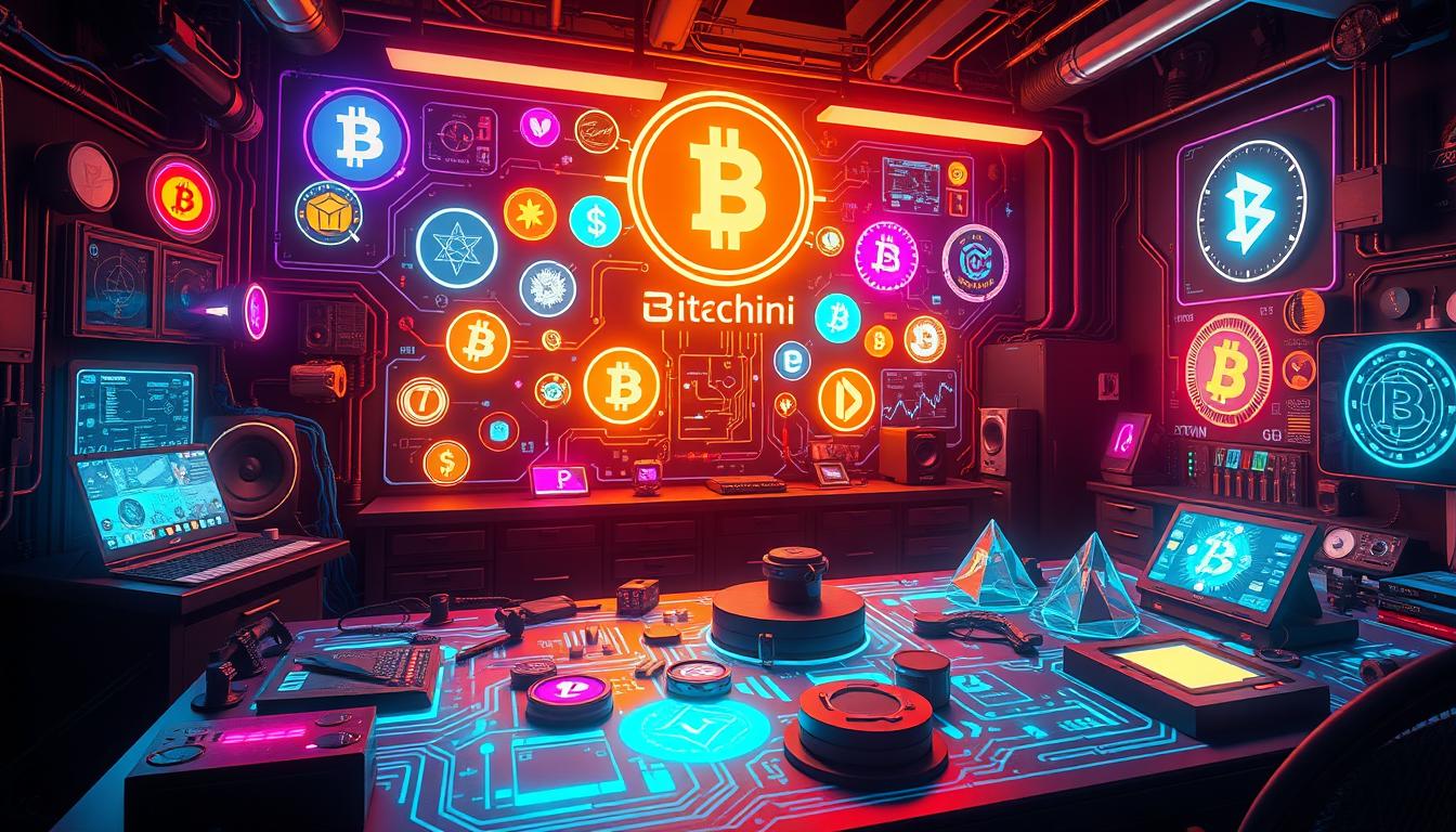 Criação de criptomoedas