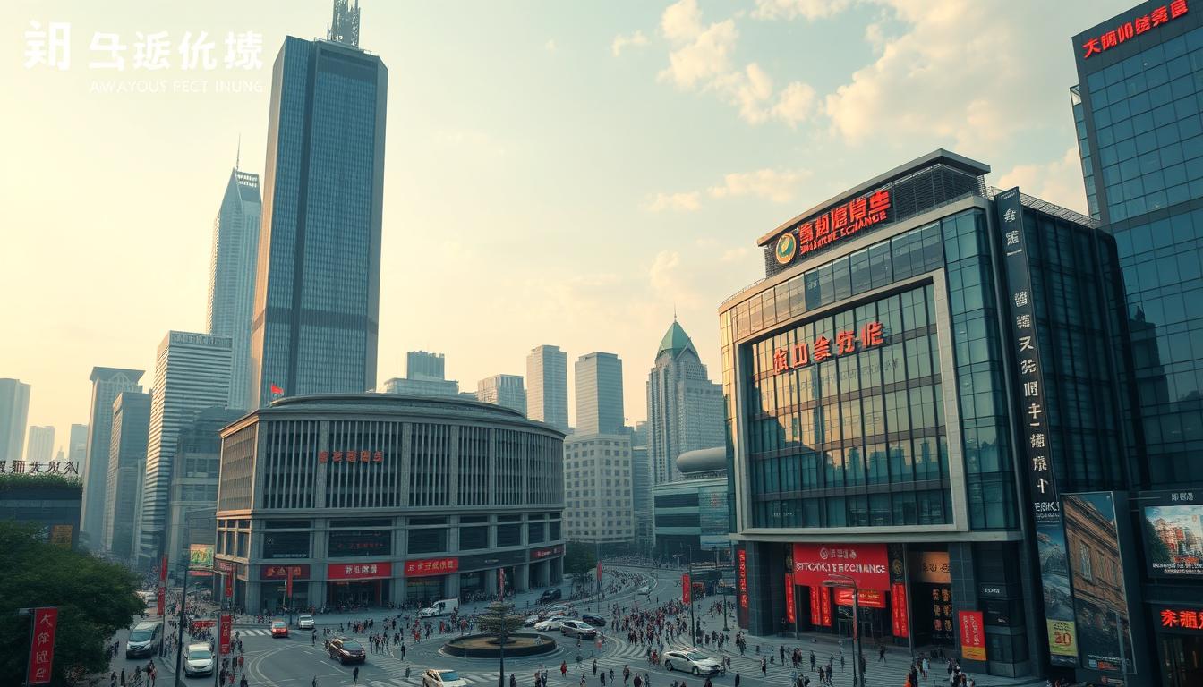 principais bolsas de valores da china