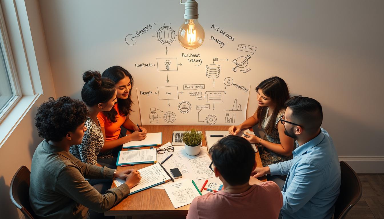 estratégias para iniciar um negócio com recursos limitados esboço estratégias para iniciar um negócio com recursos limitados esboço