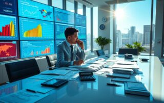 Análise de balanços comerciais