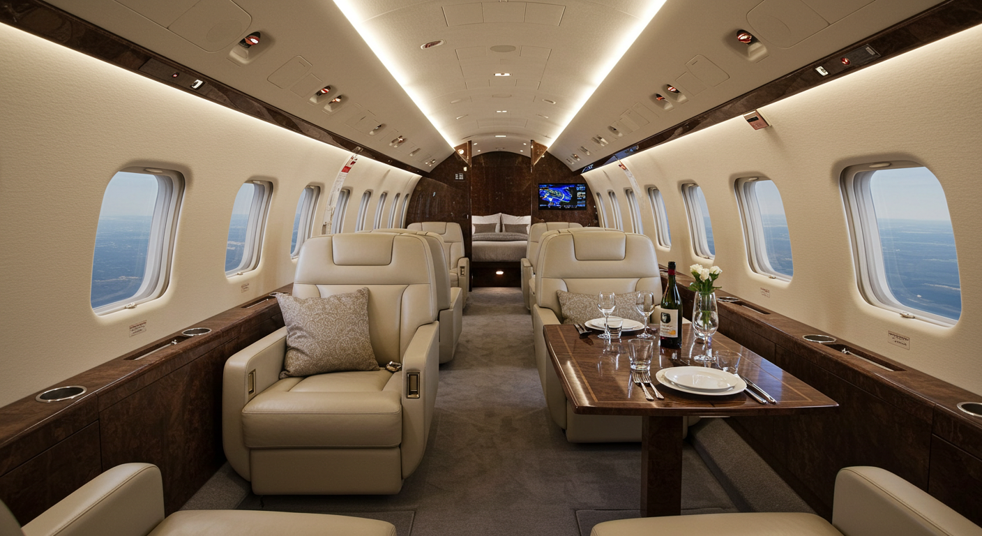 Hobbies Luxuosos dos Milionários pelo Mundo: Veja os Passatempos 2 Jatos Privados O Luxo de Voar sem Limites