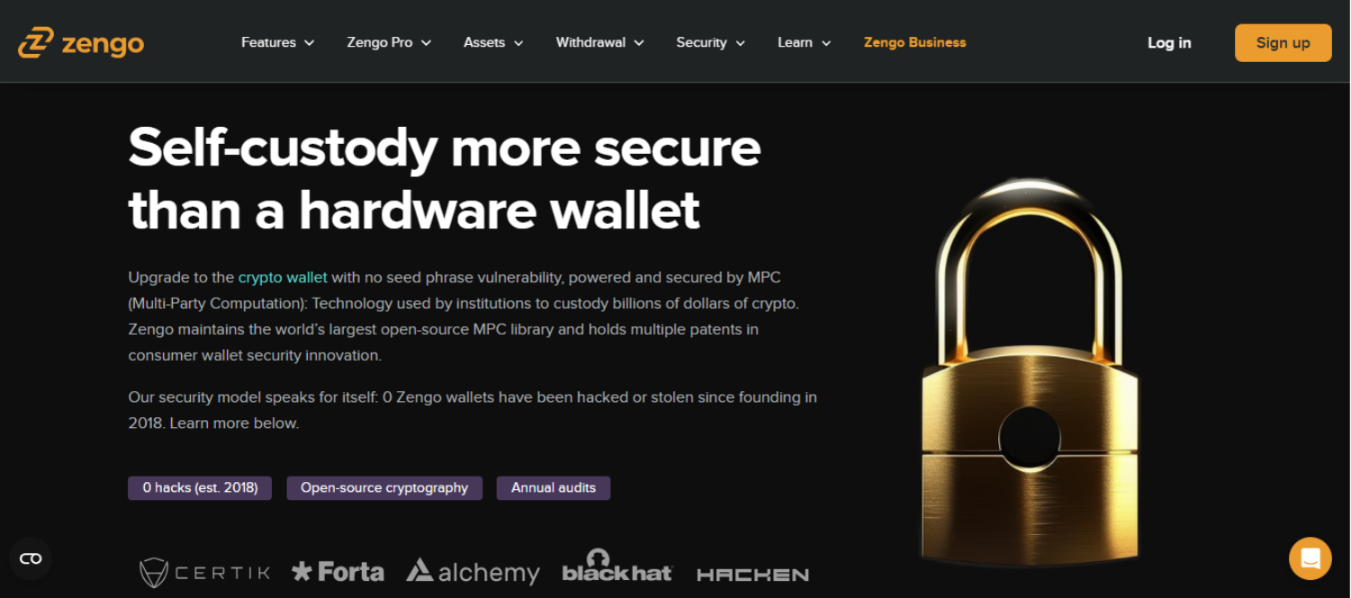 ZenGo Wallet em 2025: A Carteira Cripto Mais Segura? 2 ZenGo Wallet em 2025: A Carteira Cripto Mais Segura?