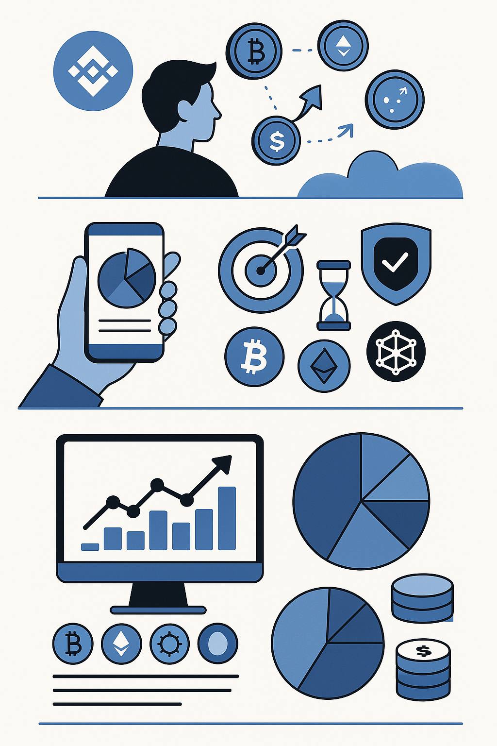 Montagem de Carteira de Criptomoedas na Binance 2 Montagem de Carteira de Criptomoedas na Binance