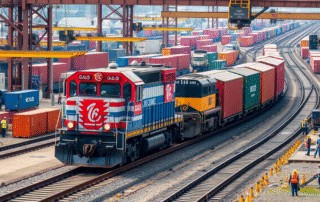 Logística Ferroviária: Gigantes que Movem o Mundo 20 Logística Ferroviária Gigantes que Movem o Mundo