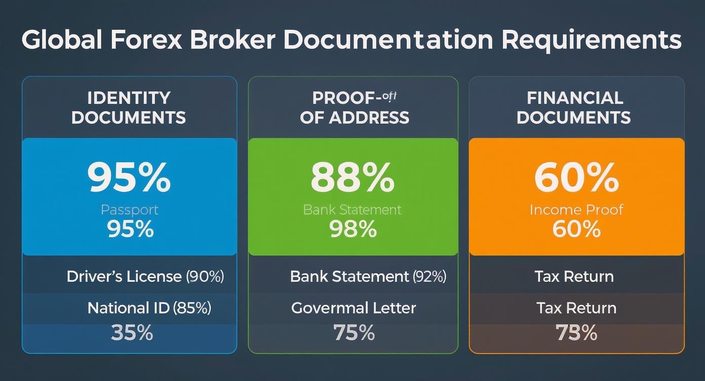 Documentos para Conta Forex