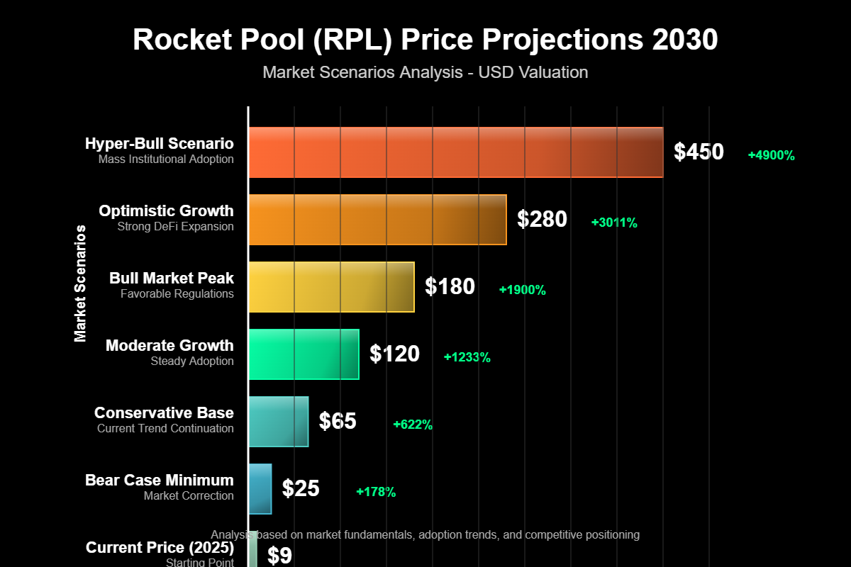 Previsão de Preços Rocket Pool (RPL) Para 2030 2 Previsão de Preços Rocket Pool (RPL) Para 2030