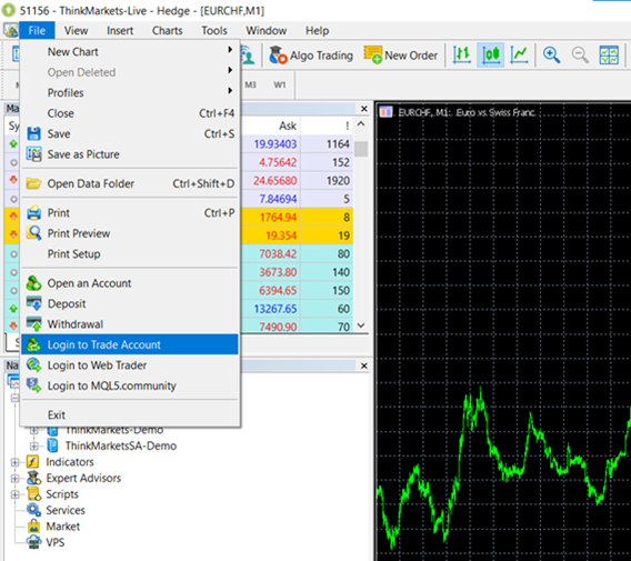 Como Logar no MetaTrader 4: O Guia Definitivo para Traders 3 Como Logar no MetaTrader 4: O Guia Definitivo para Traders